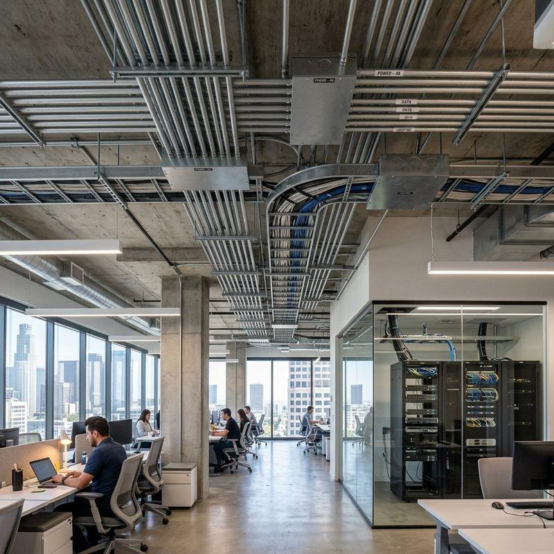 Commercial electrical work in Los Angeles
