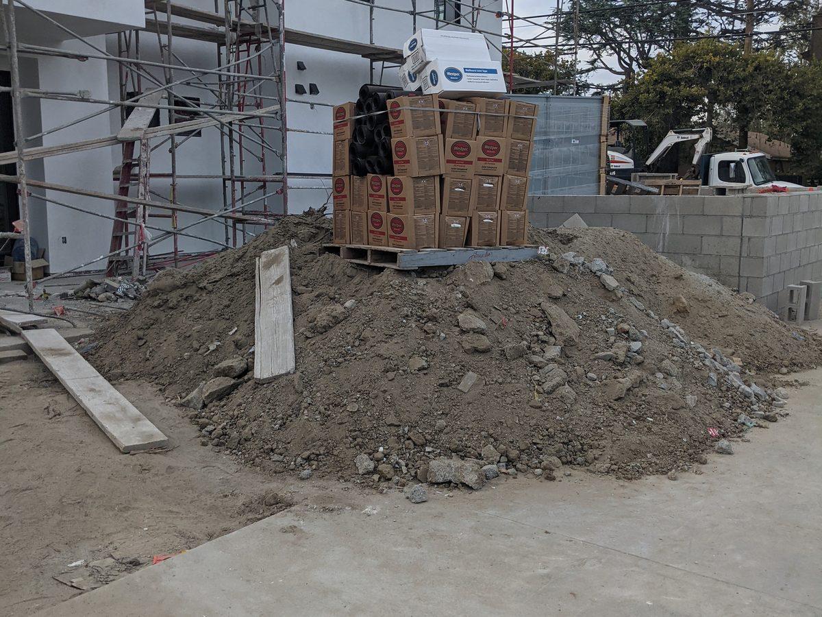 New apartment building under construction in North Hollywood - AMY Electric